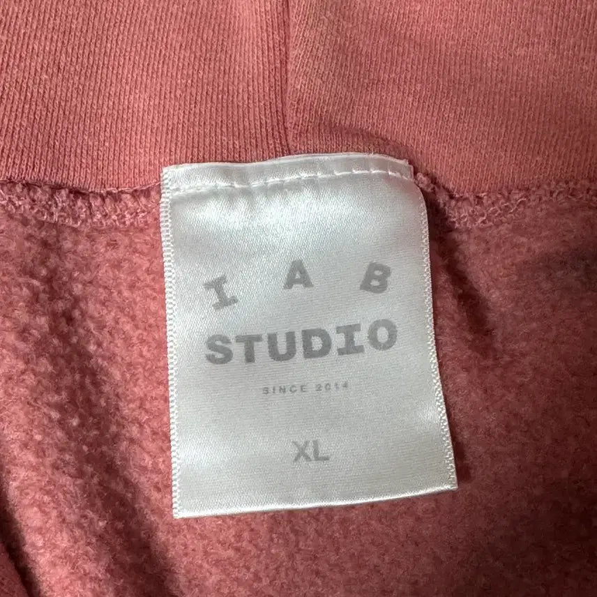 [BUNJANG] IA Studio First Edition Design Hoodie Rose Pink XL / 아이앱 스튜디오 후드 로즈핑크 (XL) 초판 디자인