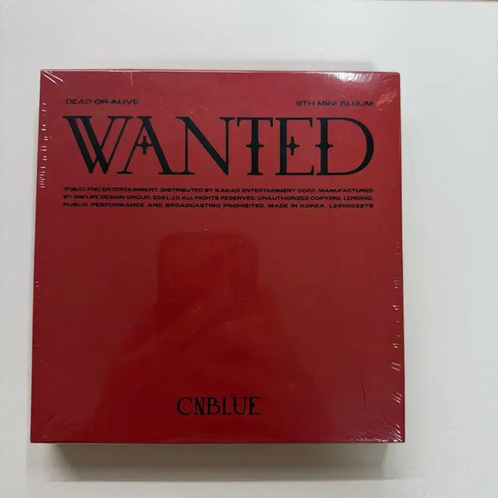 CNBLUE 씨엔블루 9집 미니앨범 CD