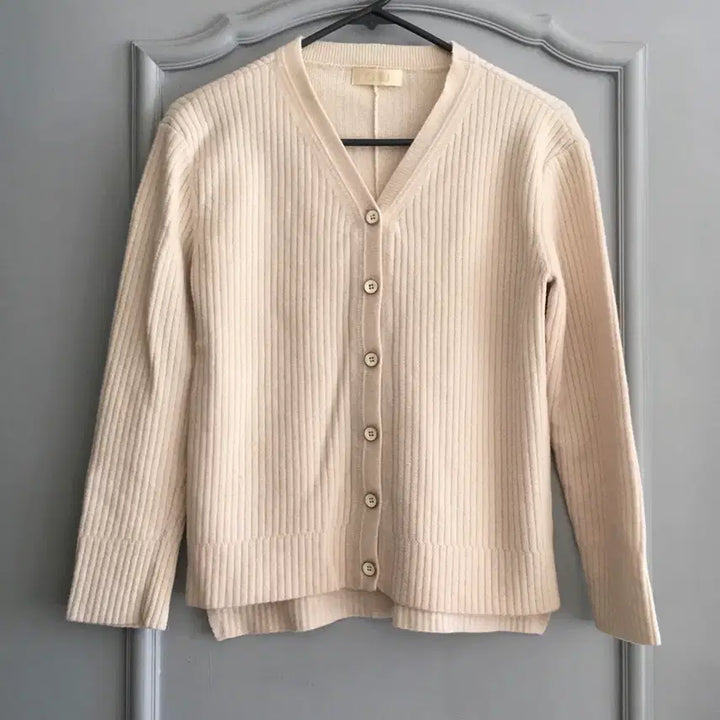 [BUNJANG] SJSJ Wool Cardigan (Ivory) - Size 90 / SJSJ 울100 가디건 90사이즈