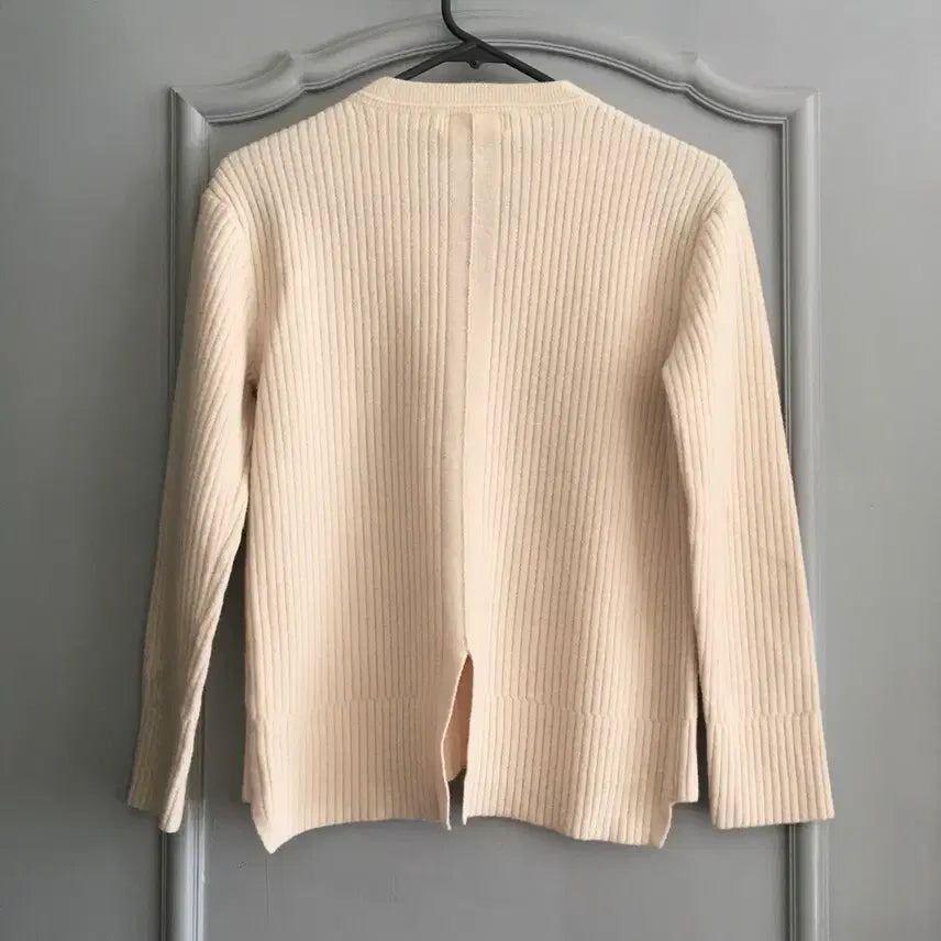 [BUNJANG] SJSJ Wool Cardigan (Ivory) - Size 90 / SJSJ 울100 가디건 90사이즈