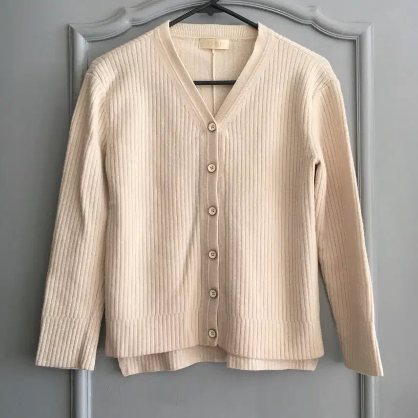 [BUNJANG] SJSJ Wool Cardigan (Ivory) - Size 90 / SJSJ 울100 가디건 90사이즈