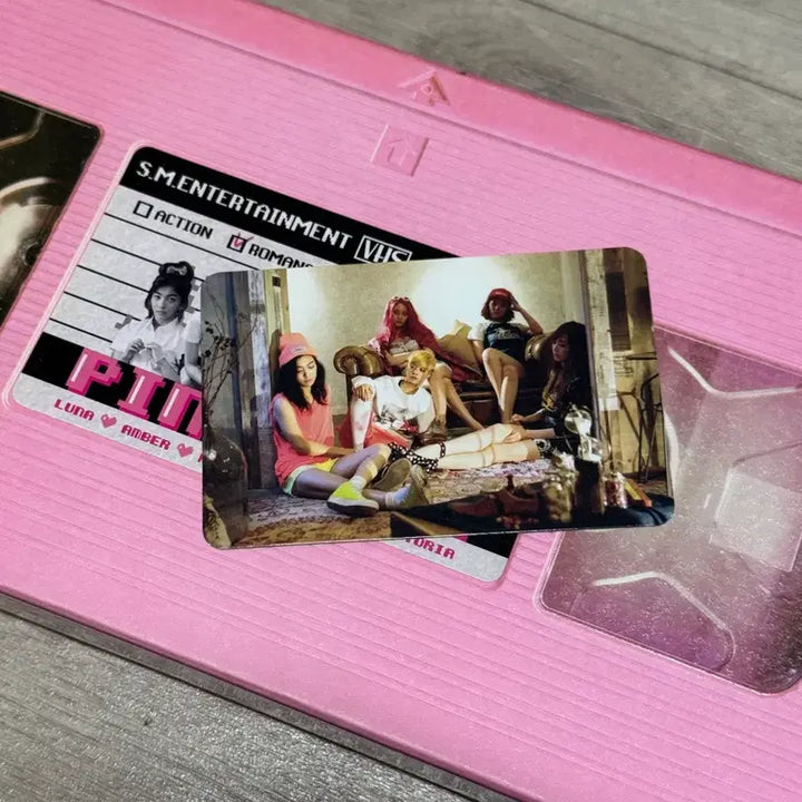 (포카O) 에프엑스 f(x) 핑크테이프 앨범 첫사랑니