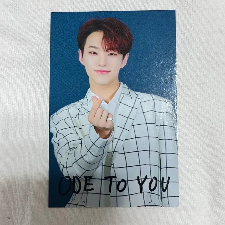 세븐틴 호시 Ode To You 포카 트레카