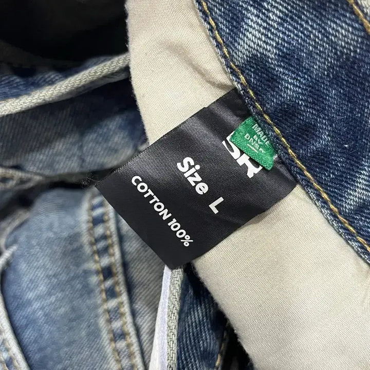 [BUNJANG] DNSr Signature Bermuda Denim Pants (Mud) - L Size / dnsr 시그니처 버뮤다 데님 팬츠 머드 L사이즈
