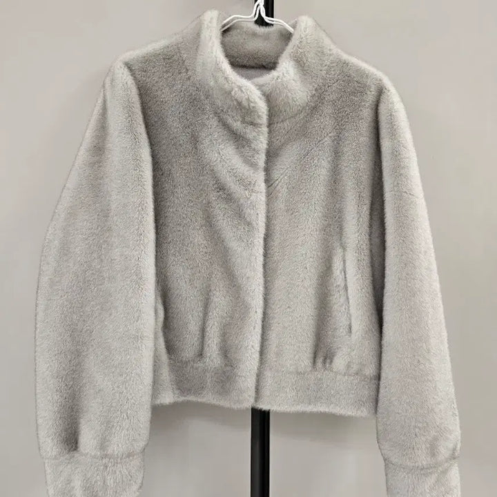 [BUNJANG] F. 55-66 Gray Mink Fur High Quality Jacket / 회색 밍크퍼 고퀄자켓.F.55~66