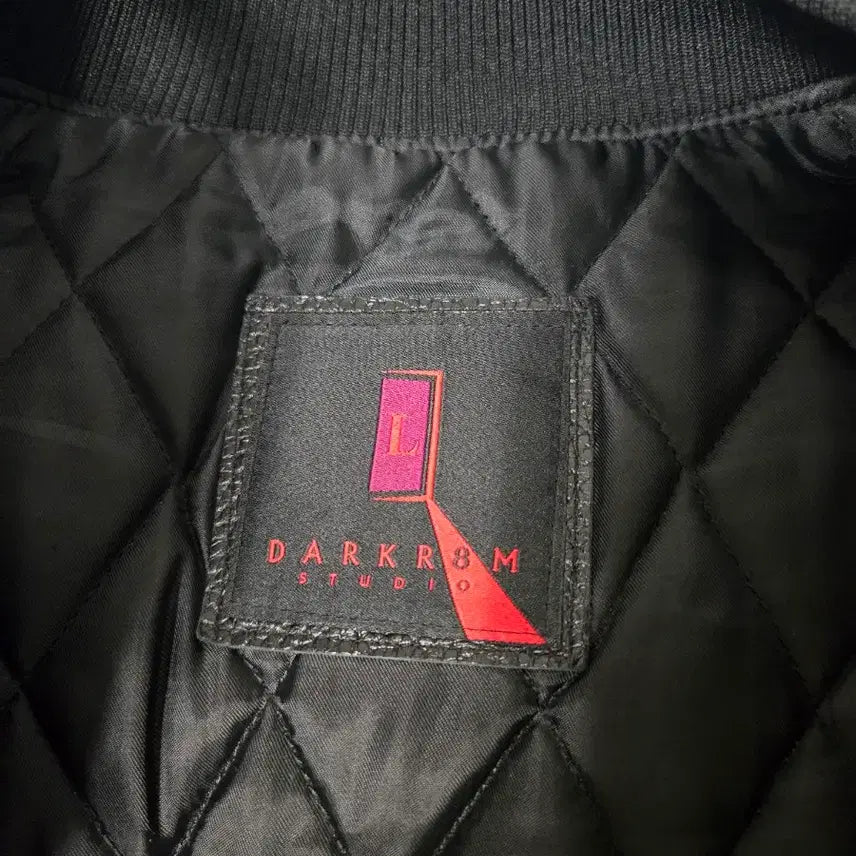 [BUNJANG] Darkroom Studio Varsity Jacket / 다크룸 스튜디오 바시티 자켓 블랙 L
