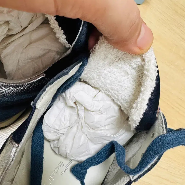 [BUNJANG] Philippe Model Tropez Bassa Blue Camouflage Sneakers / (정품)필립모델 트로페즈 바사 블루 카모플라주 여성 신발 팝니다