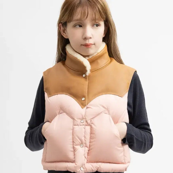 [BUNJANG] Rocky Mountain Annelle Vest Pink / [one]록키마운틴 ANNELLE VEST PINK