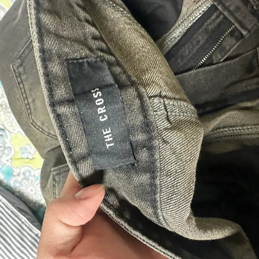 [BUNJANG] THE CROSS BY Wide Denim Pants M / THE CROSS BY 워싱 와이드 데님 팬츠 M