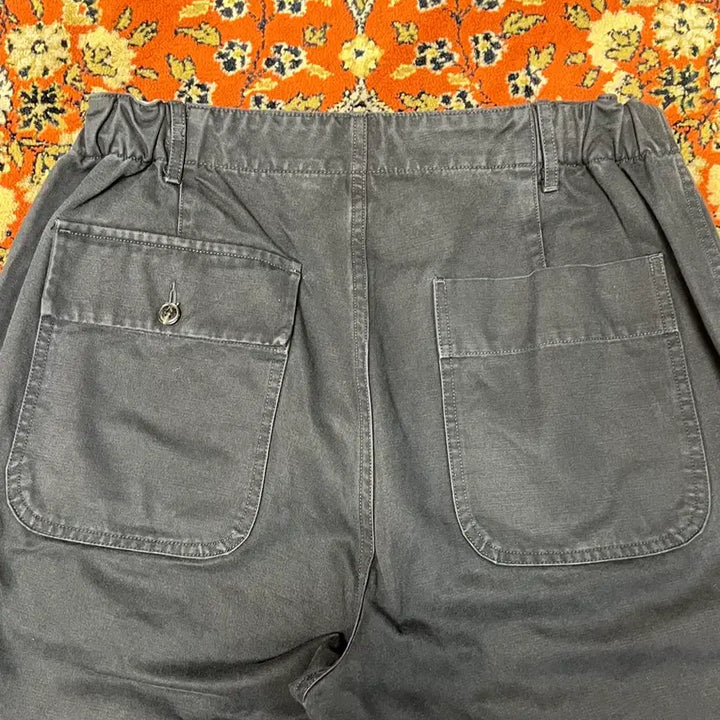 [BUNJANG] Rough Side Fatigue Pants Black / [3] 러프사이드 퍼티그 팬츠 블랙