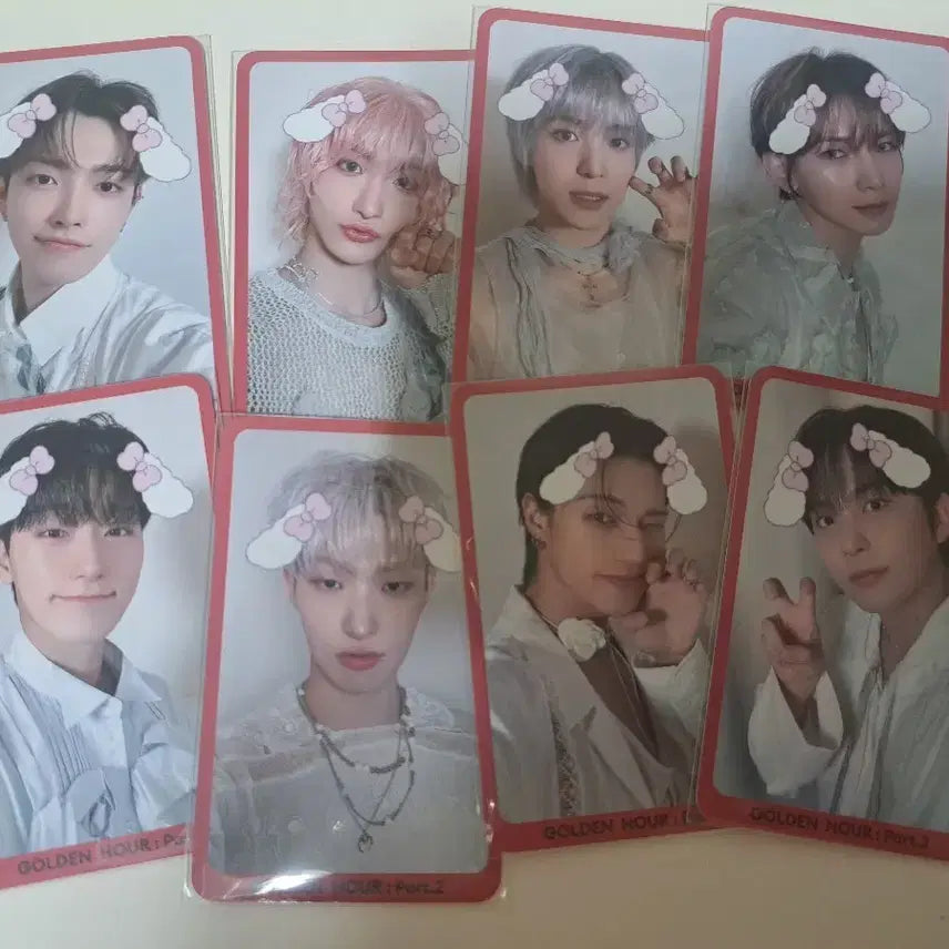 에이티즈 ATEEZ 공방포카 세트 골든아워 파트2 GOLDEN HOUR