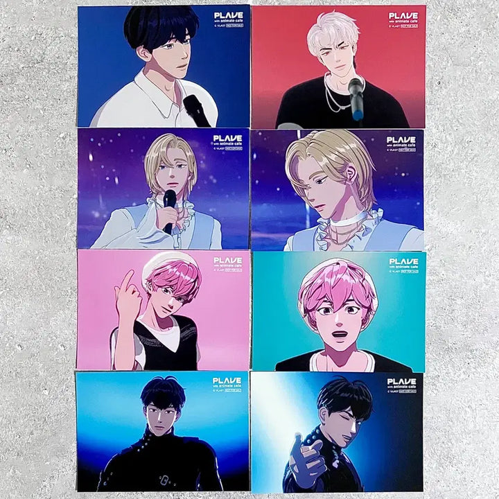 플레이브 애니메이트 특전 브로마이드 8종
