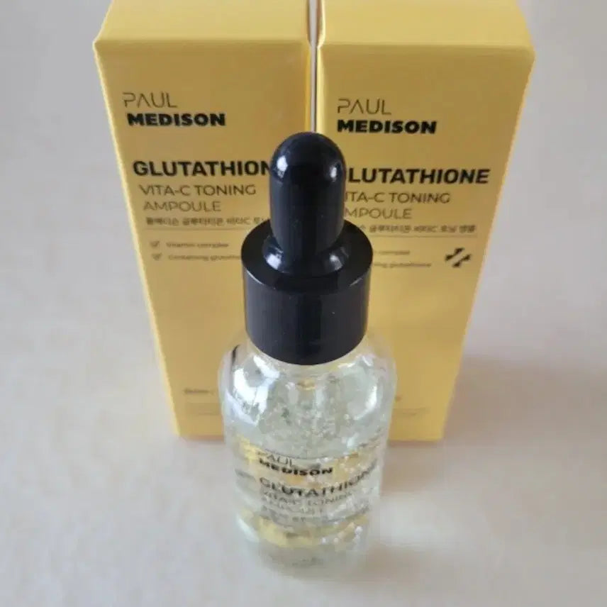 [BUNJANG] Polmedison Glutathione Toning Ampoule (2-Pack) / (1+1)폴메디슨 글루타치온 토닝앰플30ml2개