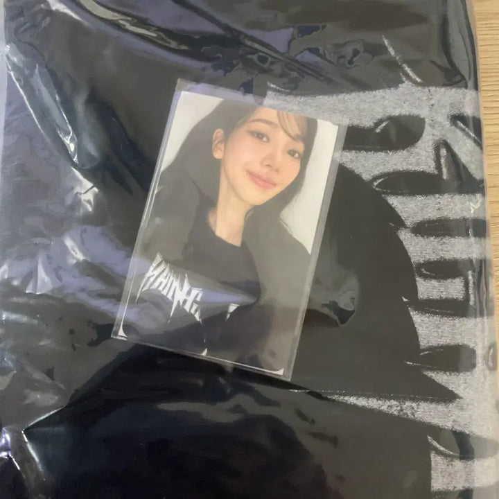 에스파 카리나 리치맨 숏 반팔 티셔츠 포카 포토카드 미개봉