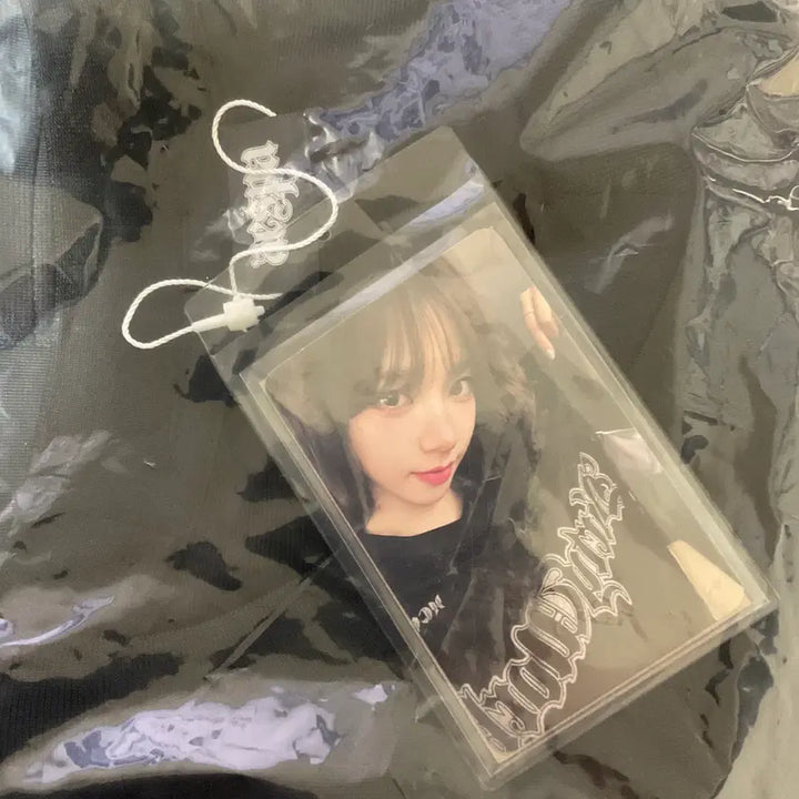 에스파 카리나 더티워크 티셔츠 포카 포토카드 미개봉