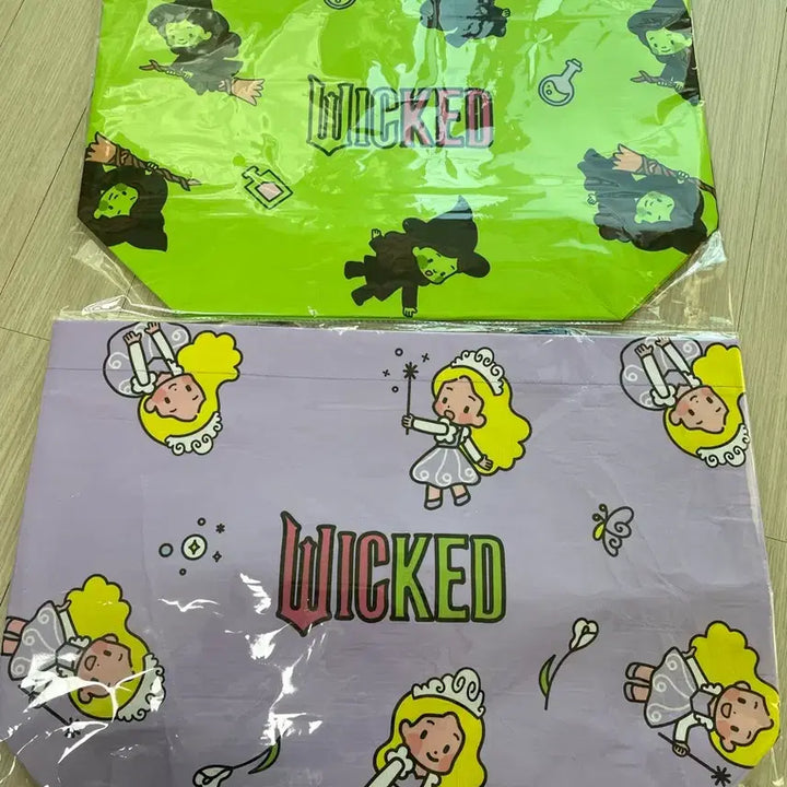 [BUNJANG] Wicked Reusable Bag (2) Sealed / 최신제조 위키드 Wicked 리유저블백 새제품 미개봉 2개일괄 무료배송