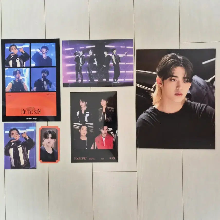 세븐틴 에스쿱스 디지털코드 dvd 투어 다이어리 위버스 특전 유닛 포토