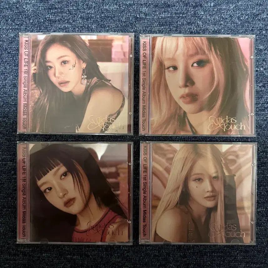 (개봉) 키스오브라이프 Midas Touch 쥬얼 앨범 일괄