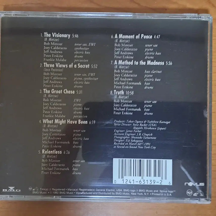 [BUNJANG] Bob Mintzer I Remember Jaco Album / Bob Mintzer -  I Remember Jaco