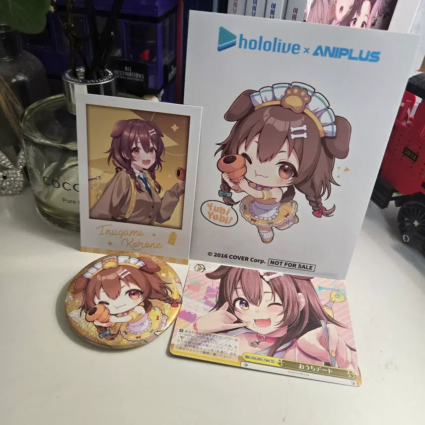 [BUNJANG] Hololive Korone Bundle Set / 홀로라이브 코로네 4종일괄 (이누가미코로네 홀로코로네 홀로jp