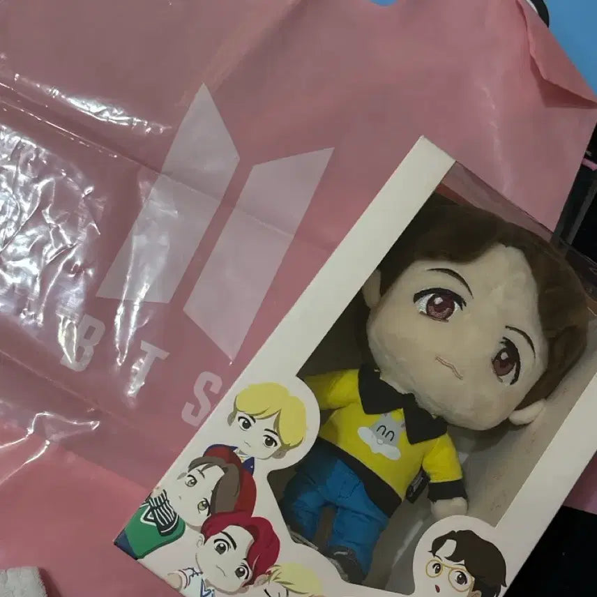 bts 팝업스토어 굿즈 타이니탄 제이홉 봉제인형 / bts 방탄굿즈 판매