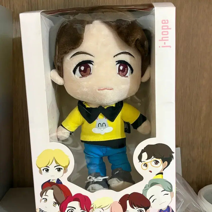 bts 팝업스토어 굿즈 타이니탄 제이홉 봉제인형 / bts 방탄굿즈 판매