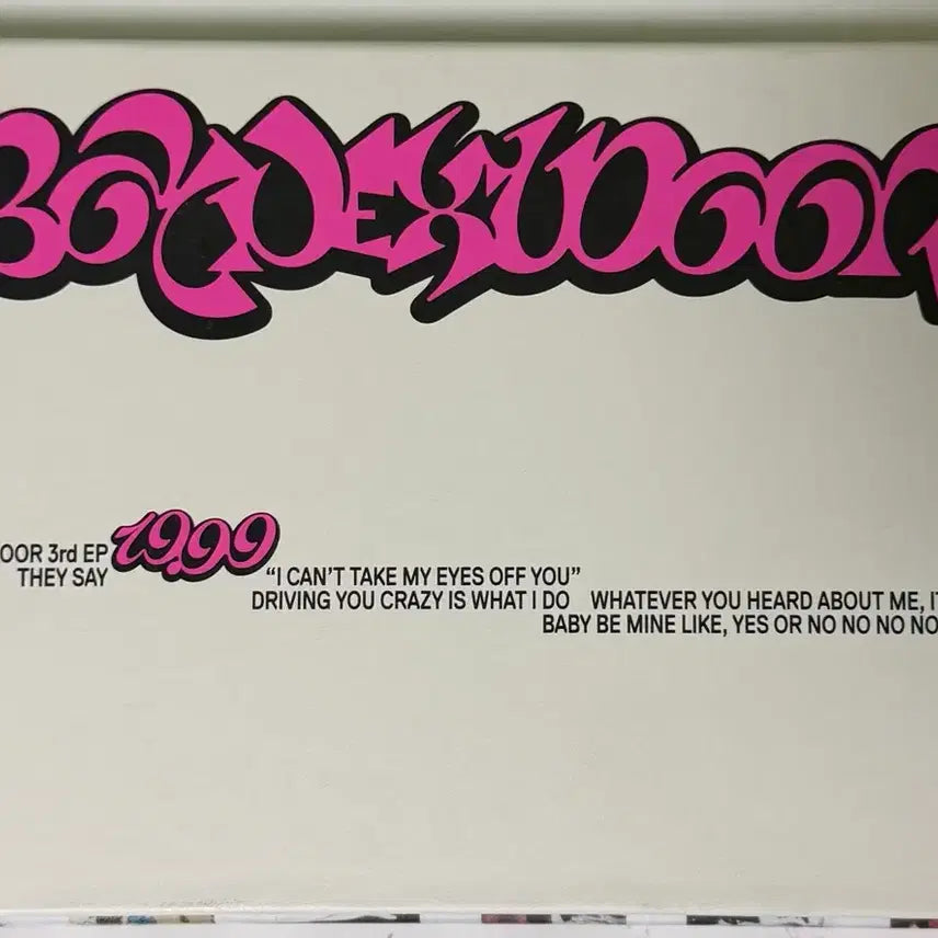 보넥도 앨범(3rd EP 19.99, 키링 카드, 포카 포함)