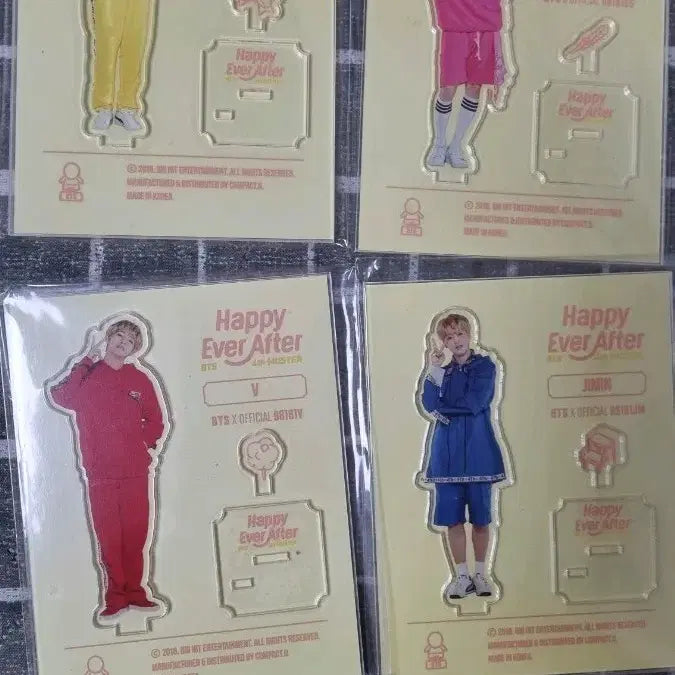 방탄소년단 4기 머스터 아크릴 스탠드 양도