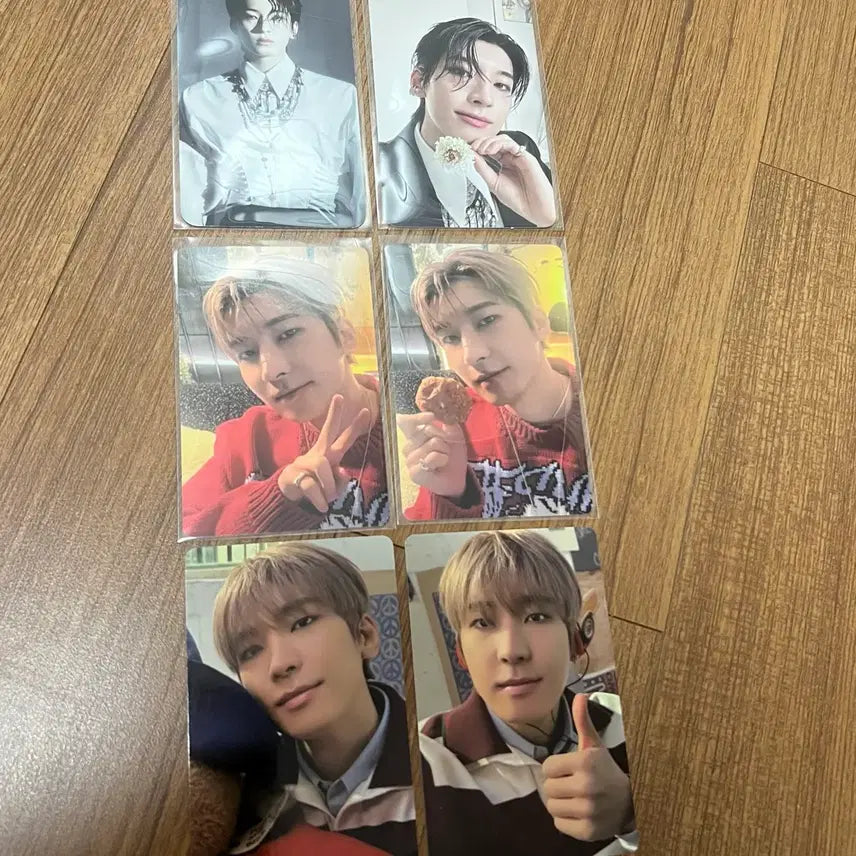 세븐틴 원우 디아이콘,디스맨 포카 6장 일괄