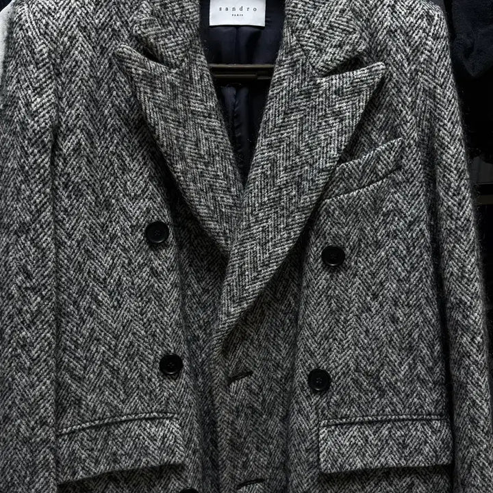 [BUNJANG] Sandro Homme Wool Coat / [M] 산드로 옴므 코트
