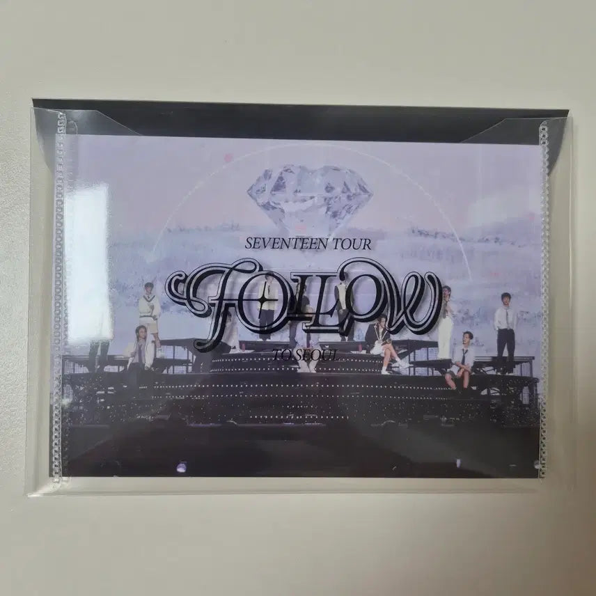 세븐틴 팔로우 follow to seoul 디지털코드 디코 위버스 특전