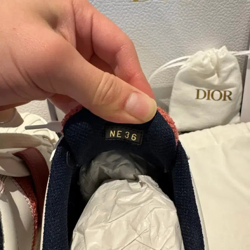 [BUNJANG] Dior ID Sneakers (Size 36) / 디올 ID 스니커즈 36 (압구정 갤러리아 구매)