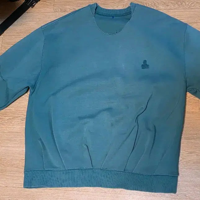 [BUNJANG] ADER Error Emerald Green Sweatshirt / 아더에러 에메랄드색 맨투맨