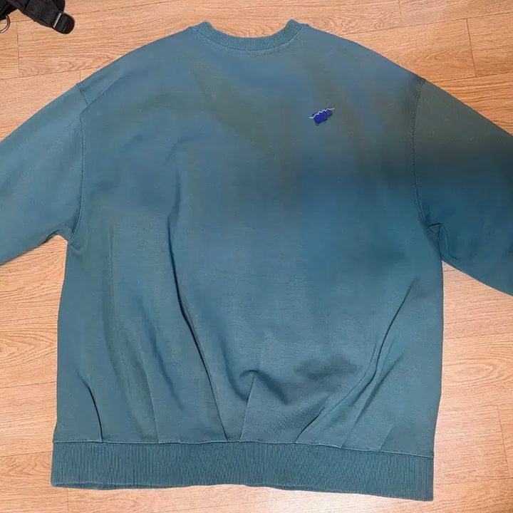[BUNJANG] ADER Error Emerald Green Sweatshirt / 아더에러 에메랄드색 맨투맨