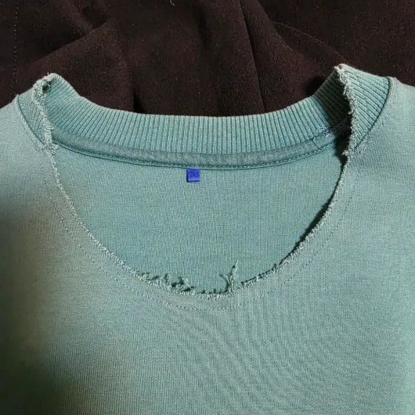 [BUNJANG] ADER Error Emerald Green Sweatshirt / 아더에러 에메랄드색 맨투맨