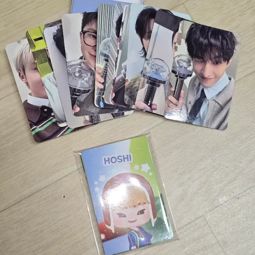 캐럿랜드 캐럿존 포카, 퍼즐세븐틴,스트리트굿즈(랜덤디노)