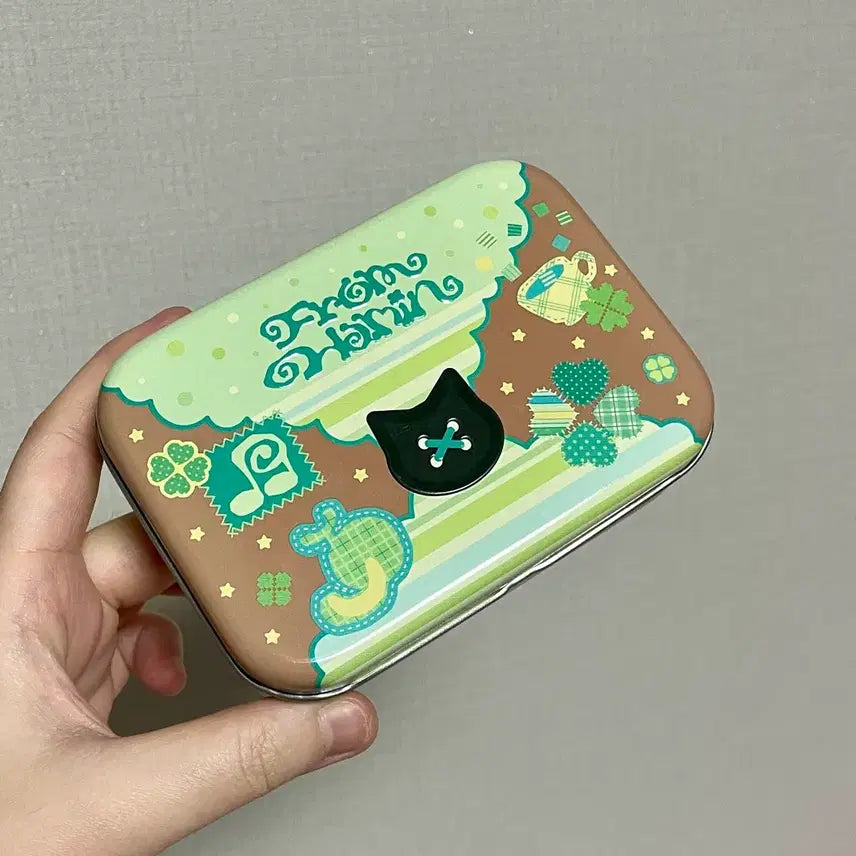플레이브 하민 십카페 생일쿠키 틴케이스(쿠키X)