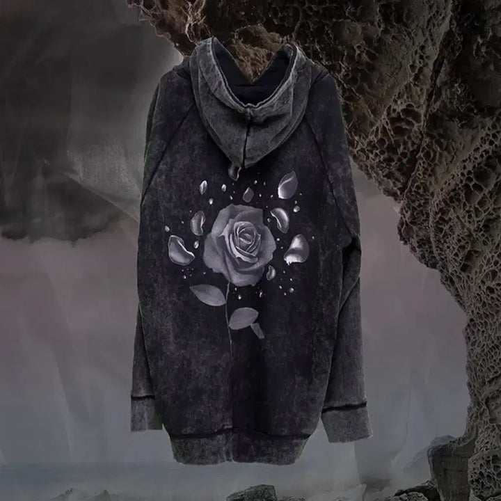 [BUNJANG] Stray Kids XORDINARY Rose Hoodie / 오늘까지) XORDINARY 초판 장미 후드