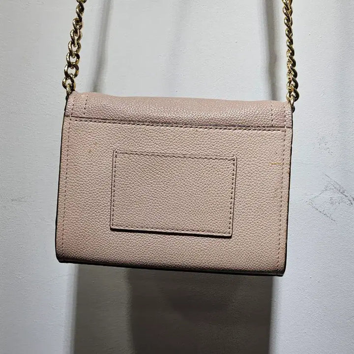 [BUNJANG] Michael Kors Pink Chain Crossbody Bag / 마이클코어스(Michael Korse) 핑크 크로스백 체인백