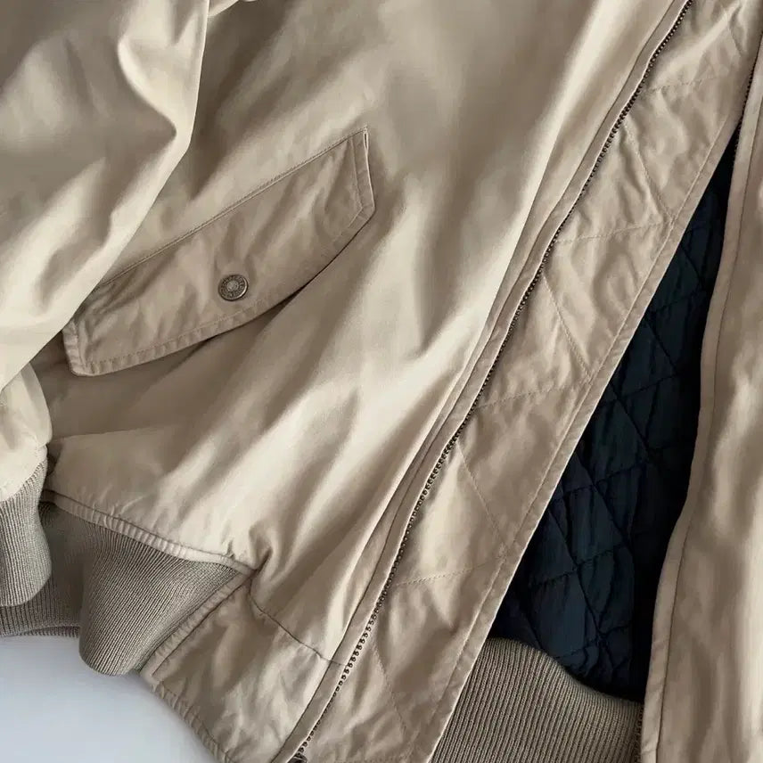 [BUNJANG] Polo Ralph Lauren Quilted Bomber Jacket (Size 100) / 폴로 랄프로렌 퀼팅 안감 봄버 자켓  100