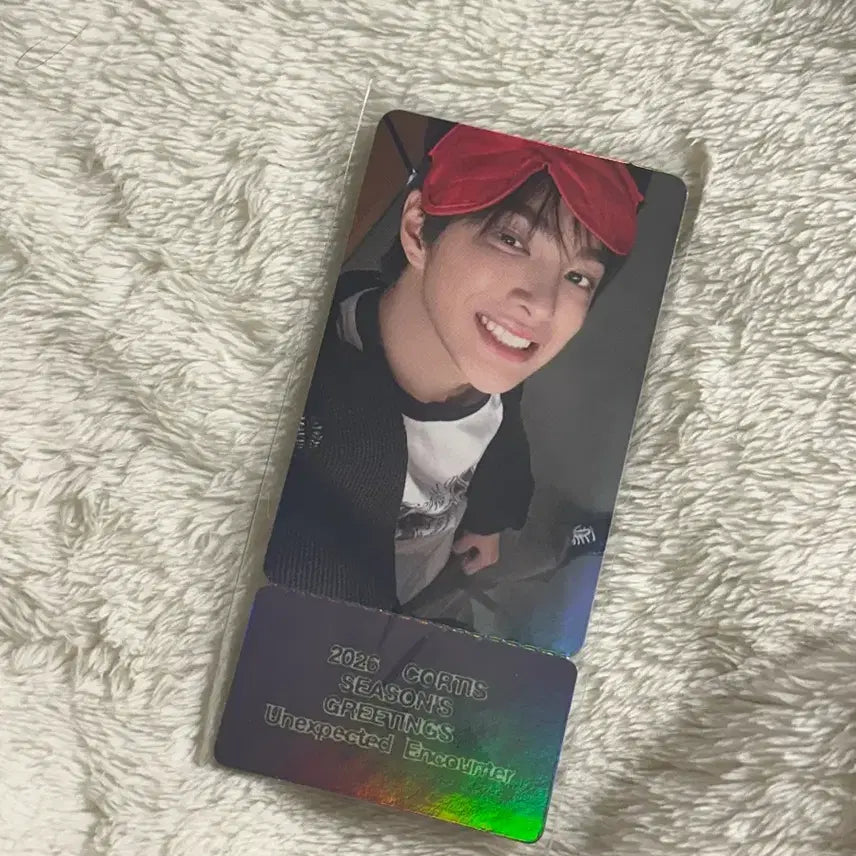 코르티스 시즌그리팅 시그 건호 포카 특전