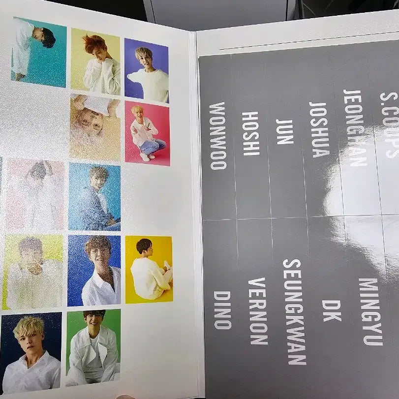 세븐틴 박수 teen,age 앨범 +에스쿱스 4종  포토카드 박화쿱 포함