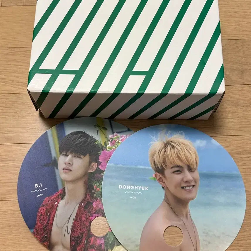 iKON 아이콘 썸머타임 dvd 앨범 포카 부채