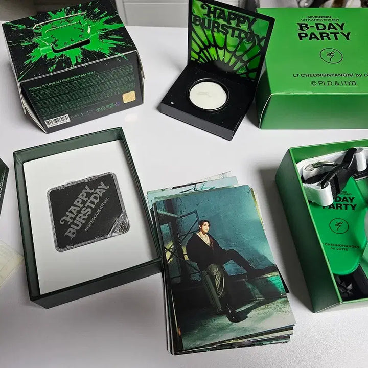 세븐틴 HAPPY BURSTDAY 굿즈 모음