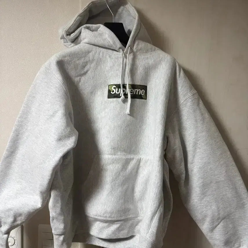 [BUNJANG] Supreme Camo Box Logo Hoodie / 슈프림 카모 박스로고 후드