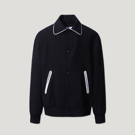 [BUNJANG] IRO Byun Wooseok Varsity Jacket (S Size) / [삽니다] 이로(IRO) 울혼방 변우석 바시티 자켓 [S사이즈]