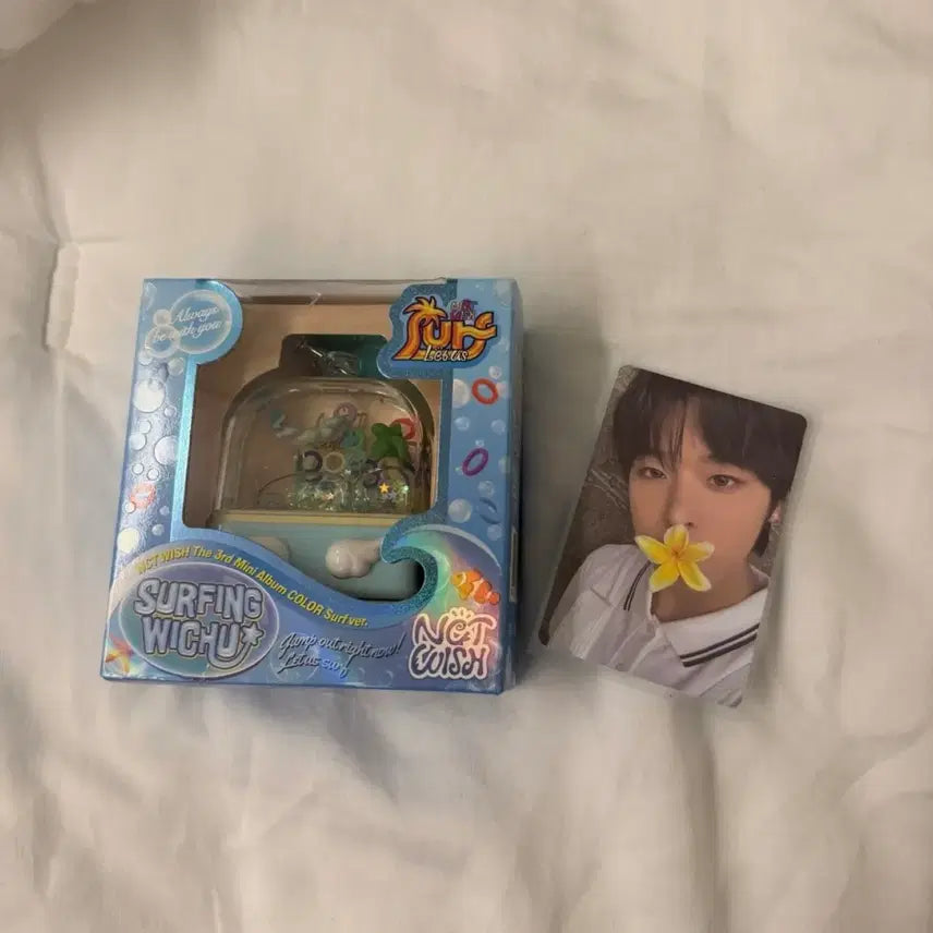 엔시티위시 서프 게임기 + 리쿠 포카