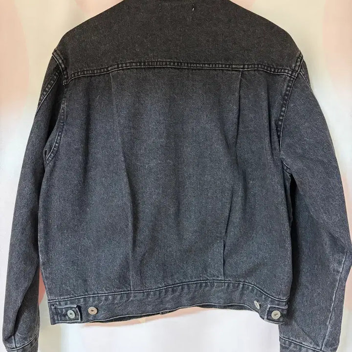 [BUNJANG] Matisse The Curator Black Denim Crop Jacket / 마티스더큐레이큐레이더 흑청 크롭 데님 자켓