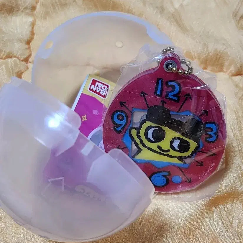 [BUNJANG] Tamagotchi Mamechi Sliding Mirror Keyring / 다마고치 마메치 슬라이딩 미러 거울 키링 가챠 미개봉