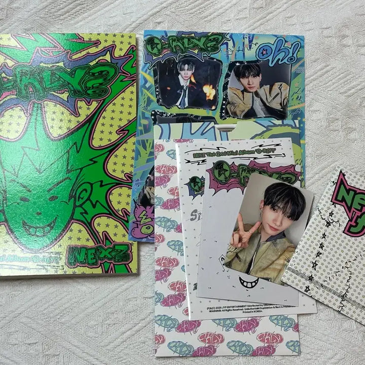 넥스지 NEXZ 친필 싸인앨범